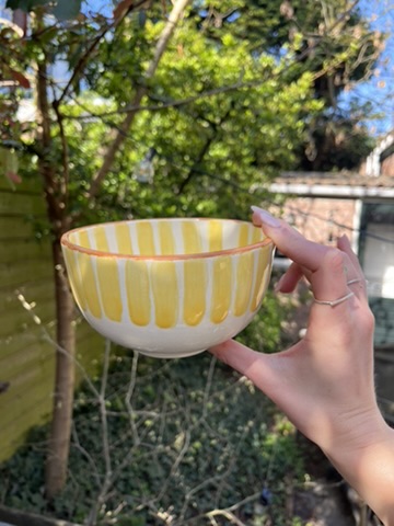 Keramiek schilderen is ook voor mannen